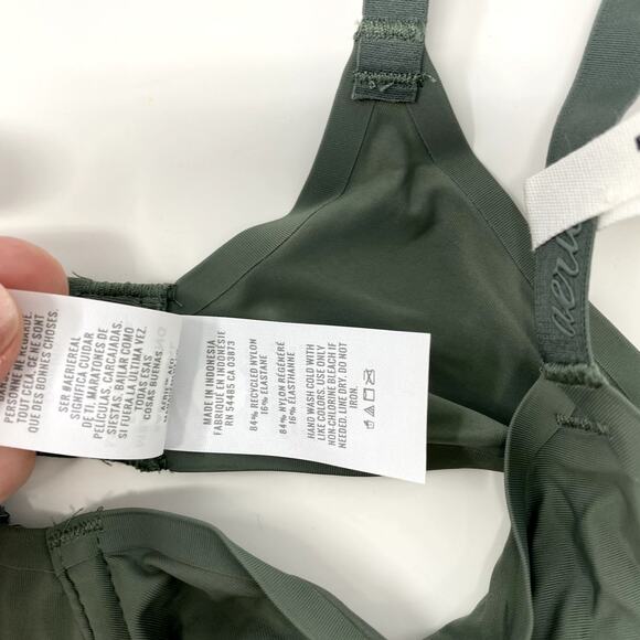 NEW Aerie Smoothez Olive Green Full Coverage Unlined Underwire Bra 32B - Picture 2 of 3